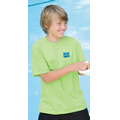 Colors Youth Hanes 100% Cotton Authentic GoTagless T-Shirt